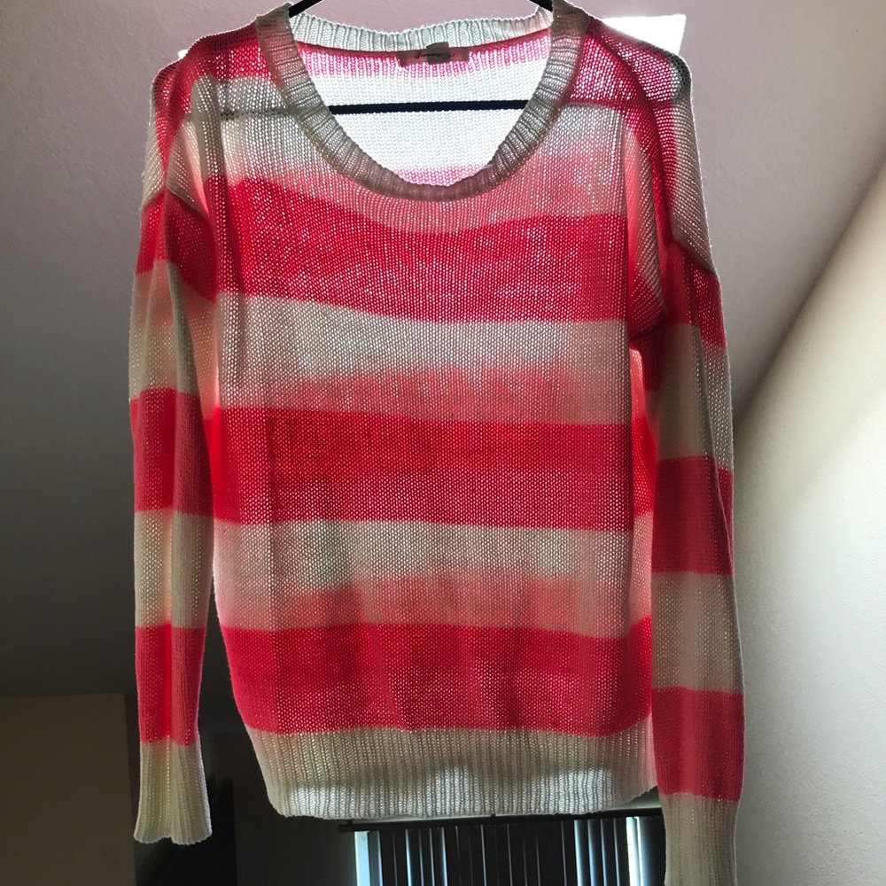 Women’s stripped sweater, size small!